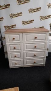 Picture of Troscan 4+4 Drawer Midi/ Locker Combi Chest