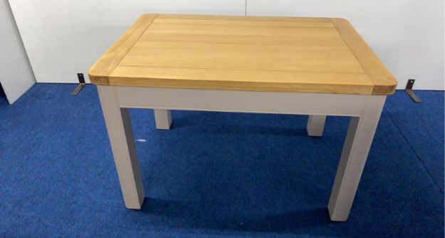 Picture of Stow Painted 120cm Fixed Table (Grey)