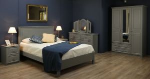 Picture of Troscan Havana Panel-Style Headboard