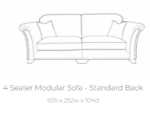 Picture of Vesper 4 Seater (Modular) 