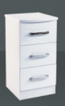 Picture of Miami 3 Drawer Bedside Chest