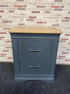 Picture of Deauville 2 Drawer Locker  (Dark Grey)