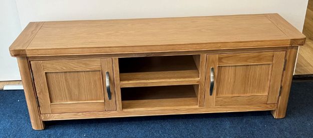 Picture of Stow Natural Oak Extra Large TV Unit