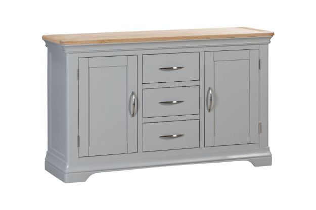 Picture of Amelia 2 Door 3 Drawer Sideboard (Grey)