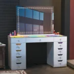 Picture of Dot LED Strip Vanity Mirror 