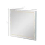 Picture of Dot LED Strip Vanity Mirror 